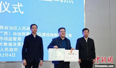 中国(广西)自由贸易试验区“证照分离”改革全覆盖试点启动